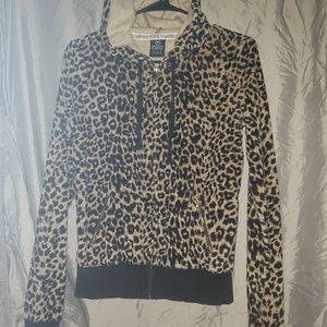 Victoria secret leopard x small jacket